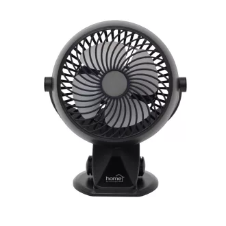 Csíptetős, akkumulátoros ventilátor CLF 10/BK