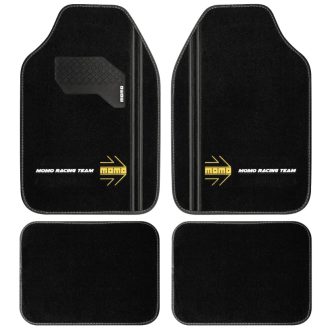 MOMO Autószőnyeg Szett Univerzális Fekete Sport (Szövet)
