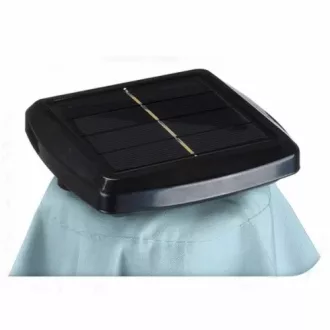   Napernyő 270cm kék színben, SOLAR 24db LED világítással