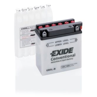Exide Conventional 5Ah 65A Jobb+ Motorakkumulátor (EB5L-B)