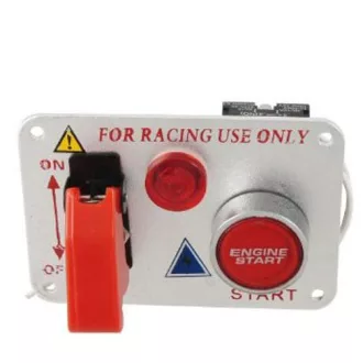 Autós start gomb fedeles kapcsolóval AE-FJ3007