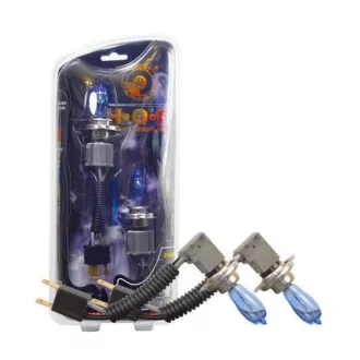   HOD Halogén izzó H11 foglalattal emelt fényerővel - fehér 12V