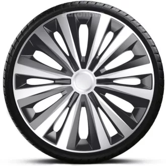   14"-os Multi Silver-Black dísztárcsa garnitúra (4darab)
