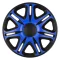 15"-os Nascar Blue Black dísztárcsa garnitúra (4darab)