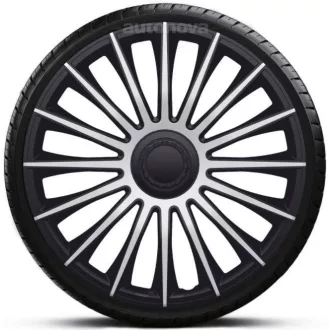   16"-os Austin Silver-Black dísztárcsa garnitúra (4darab)