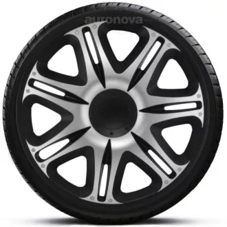   16"-os Nascar Silver-Black dísztárcsa garnitúra (4darab)