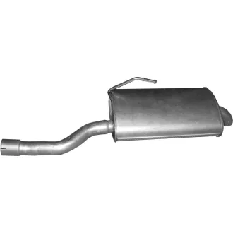 Honda hátsó kipufogódob K09_34ALU