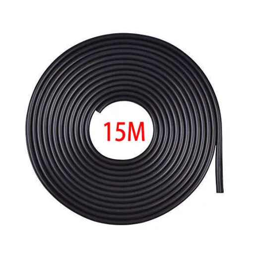 Fekete 15m hosszú 22mm széles díszcsík KCS-A-22BK