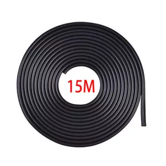 Fekete 15m hosszú 25mm széles díszcsík KCS-A-25BK