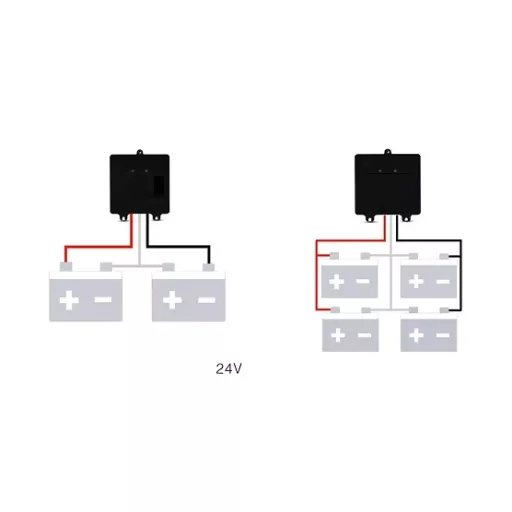 Akkumulátor szimmetrizáló 2 x 12V - töltés kiegyenlítő