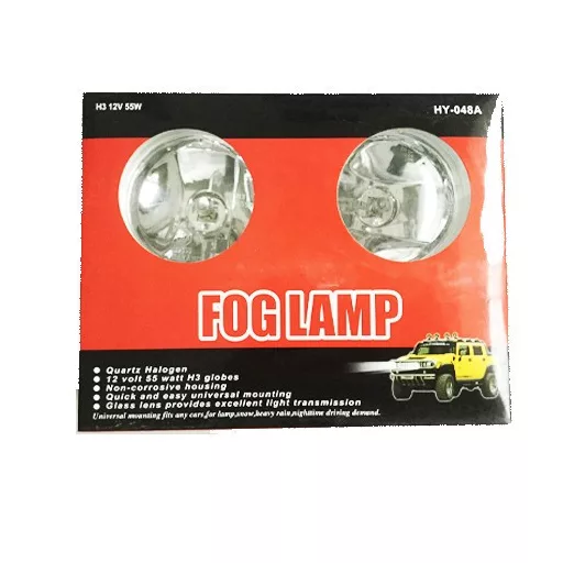 Kerek 100mm ködlámpa "E" jeles (KL-HY-048A)