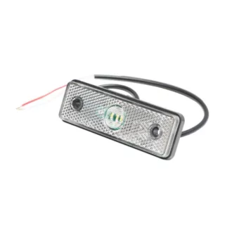 Szélességjelző/helyzetjelző fehér - 12-36V - LA-607W