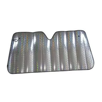   Napvédő 145x70 cm Szélvédő takaró Alumínium-Laser Nyári (L)