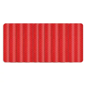 10DB-os Fényvisszaverő csík piros A36015 30cm x 5cm