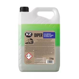 K2PRO DIPER 5l két komponensű előmosó autósampon