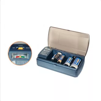   Akkumulátortöltő (AA, AAA, C, D, 9V) MW 6398GS Somogyi Elektronic