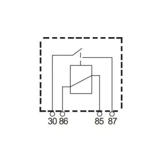 MR 54, Relé 12V/40A