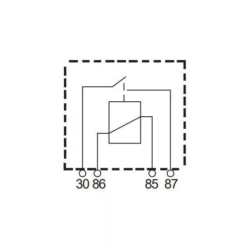 MR 54, Relé 12V/40A