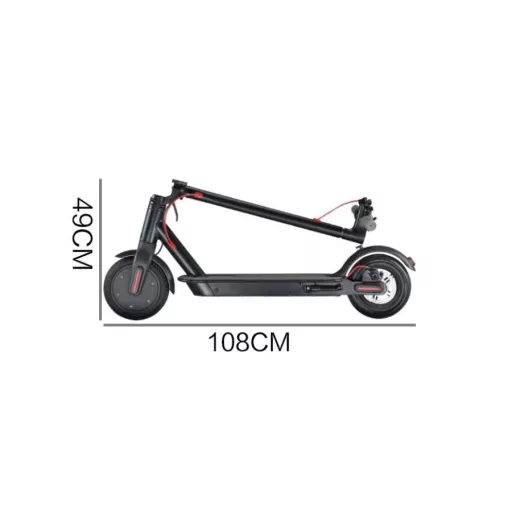 Elektromos roller | city cruises | 250W 7.8 ah | fekete