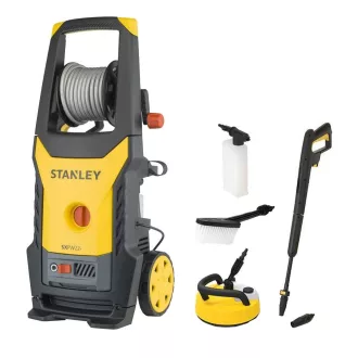   Stanley SXPW22PE Magasnyomású mosó, 2200W, 150bar, 440l/h, 50°C maximális hőmérséklet + forgókefe