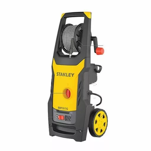 Stanley SXPW22PE Magasnyomású mosó, 2200W, 150bar, 440l/h, 50°C maximális hőmérséklet + forgókefe