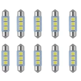 10db/csomag CANBUS 3SMD LED SMD-CD39mm-3SMD Szofita