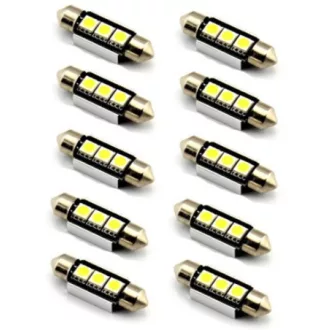10db/csomag CANBUS 3SMD LED LA513C-39CS Szofita hűtőbordas