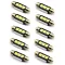 10db/csomag CANBUS 3SMD LED LA513C-39CS Szofita hűtőbordas