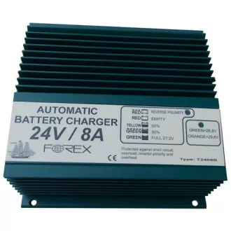 Akkumulátortöltő 24V 8A