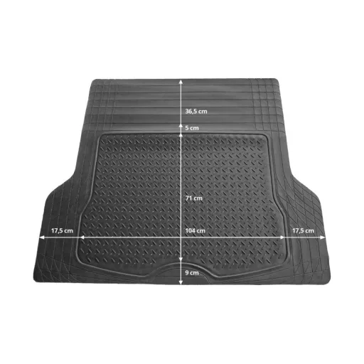 Csomagtartó szőnyeg univerzális gumírozott 139x112cm - TH28200BK