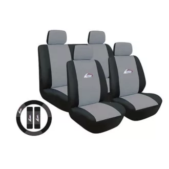 Univerzális üléshuzat szürke-fekete UL-AG23001BG