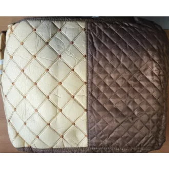   Univerzális szett steppelt bézs/barna üléshuzat UL-AG23002BE