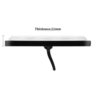   16 LED-es négyzet alakú stroboszkóp - E-jeles - 12-24V IPX4 Waterproof