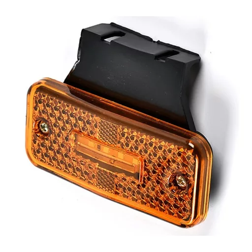 4 LED-es szélességjelző sárga 12-24V - E jeles