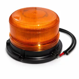Sárga tetővillogó -  E jel - 12-24V 24LED - WL961