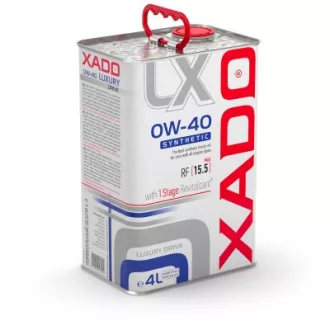 XADO 0W-40 Luxury Drive motorolaj, 4liter