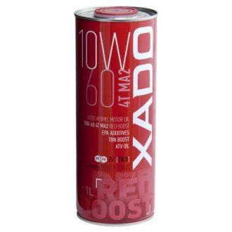 XADO 10W-60 4T MA2 Red Boost motorolaj 1liter