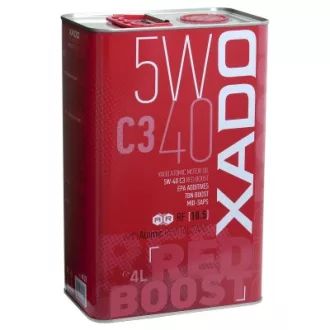 XADO 5W-40 C3 Red Boost motorolaj 4liter