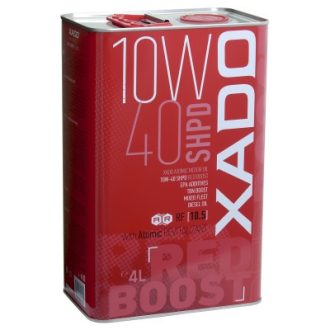 XADO 10W-40 SHPD Red Boost motorolaj 4liter